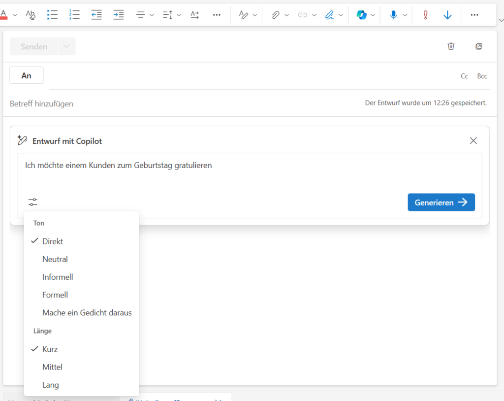 Microsoft Copilot Pro Integration in Outlook